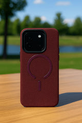 MagSafe-Compatible Shockproof Textured iPhone Case